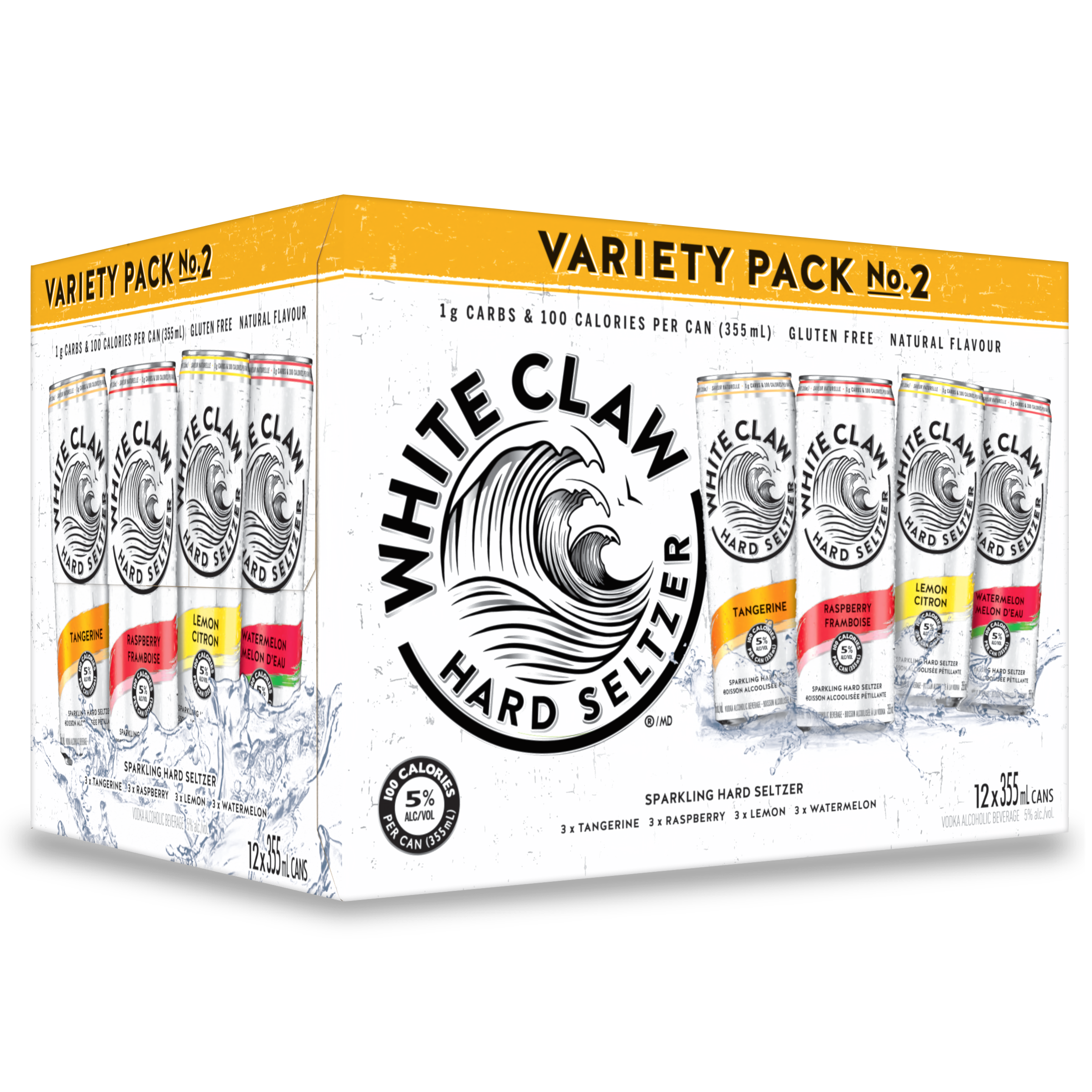 White Claw® Variety Pack No.2 White Claw® Hard Seltzer Canada